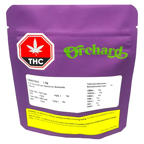 Fractals Full Cannabinoid Spectrum Diamond (Shatter, Wax) by Orchard