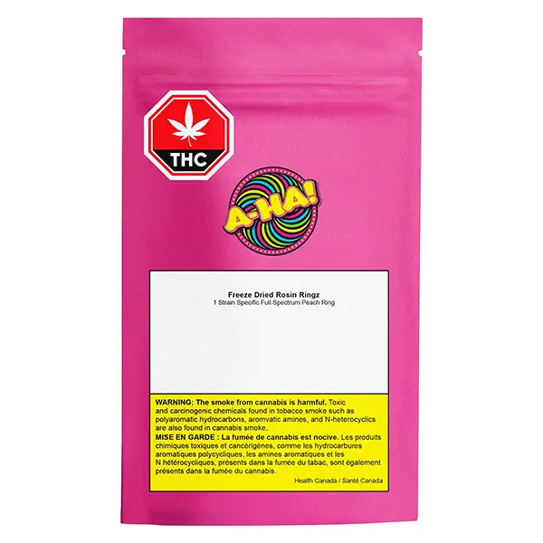 Image for Freeze Dried Rosin Ringz, cannabis all products by A-Ha!