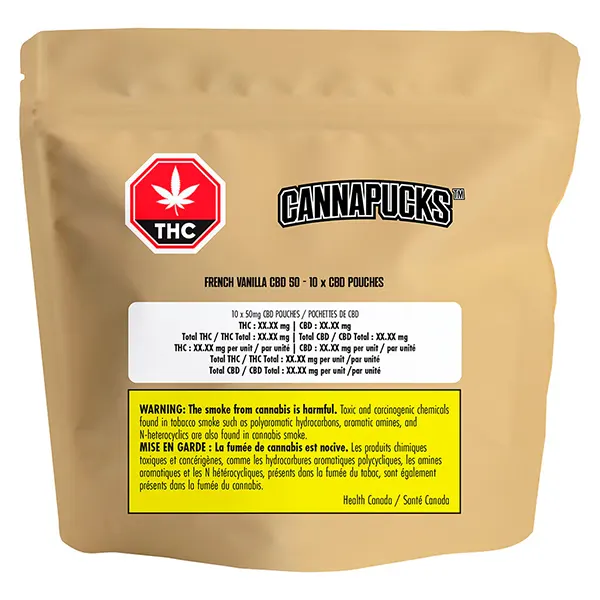 French Vanilla CBD 50 (Sublingual Strips) by CannaPucks
