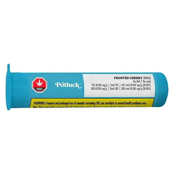 Frosted Cherry Pre-Roll (Pre-Rolls) by Potluck