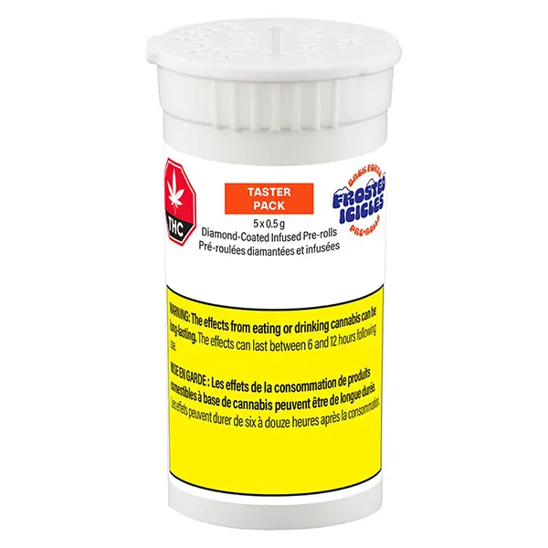 Frosted Icicles Infused Pre-Roll Taster Pack (Pre-Rolls) by Back Forty