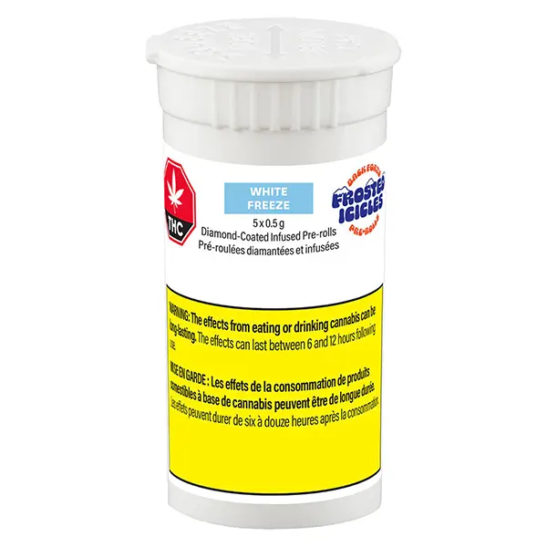 Frosted Icicles Infused Pre-Roll - White Freeze (Pre-Rolls) by Back Forty