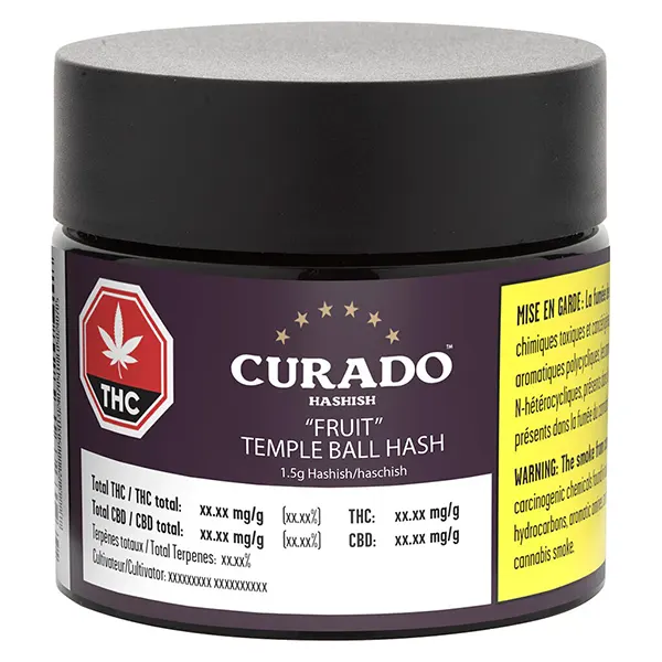 Image for Fruit Temple Ball Hash, cannabis hash, kief by Curado