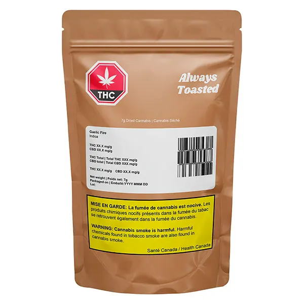 Gaelic Fire (Dried Flower) by Always Toasted