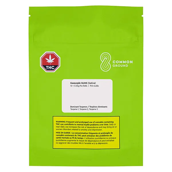 Gazzurple Slims Pre-roll (Pre-Rolls) by Common Ground