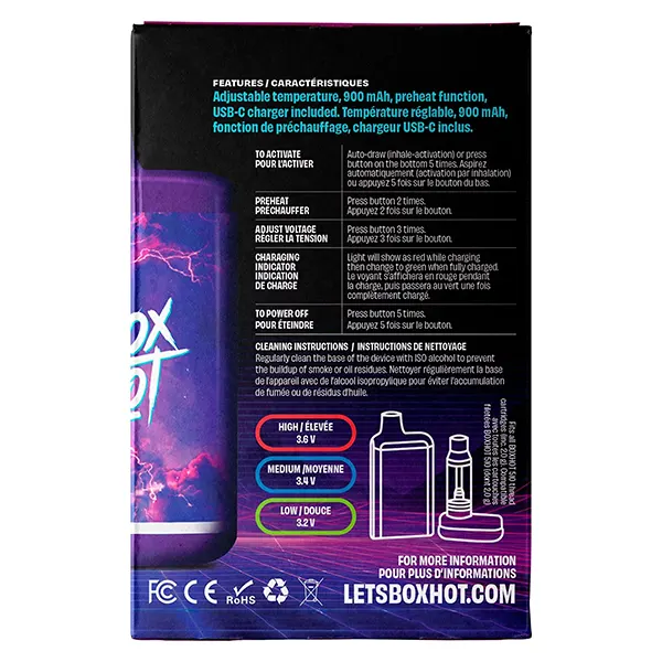 Image for Glowpro Battery, cannabis vape batteries by BoxHot