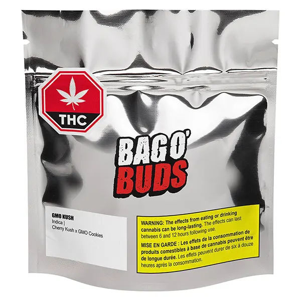 GMO Kush Indica (Dried Flower) by Big Bag O' Buds