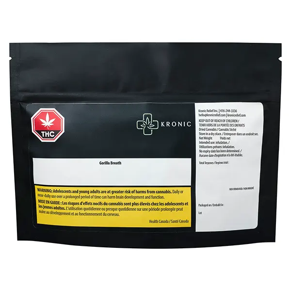 Image for Gorilla Breath, cannabis dried flower by Kronic