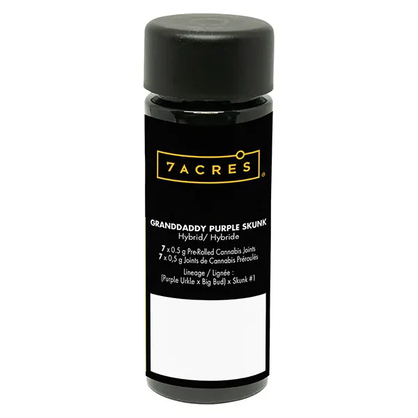 Image for Granddaddy Purple Skunk Pre-Roll, cannabis pre-rolls by 7Acres