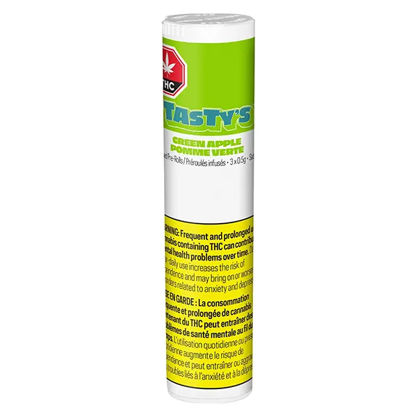 Green Apple Diamond Infused Pre-Roll (Pre-Rolls) by Tasty's