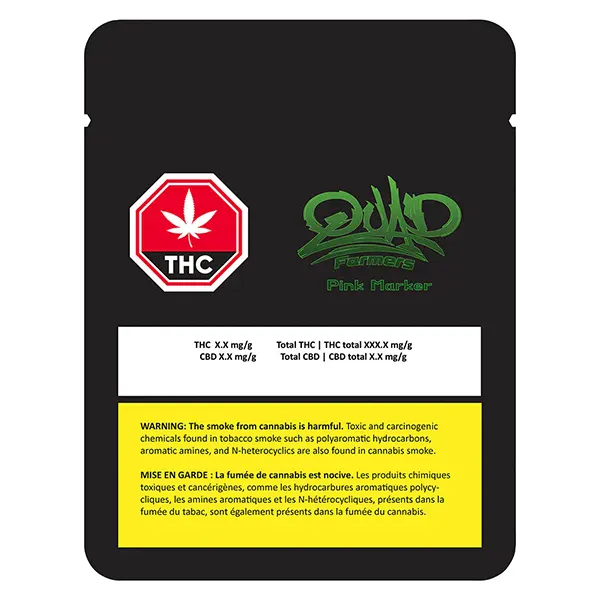 Image for Pink Marker, cannabis dried flower by QUAD Farmers