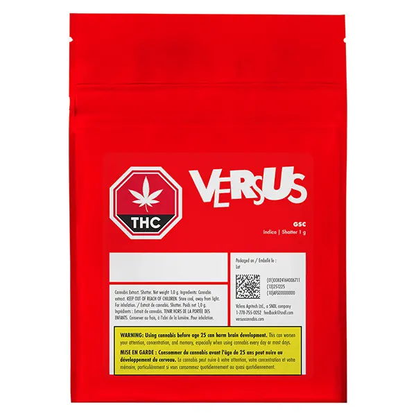 Image for GSC Shatter, cannabis shatter, wax by Versus