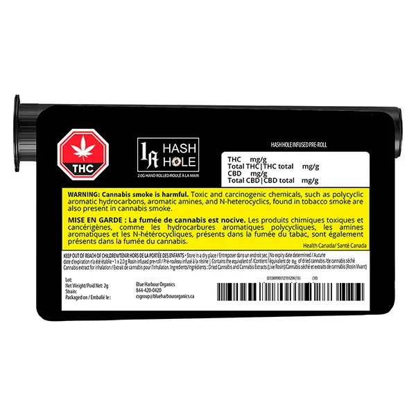 Image for Hash Hole Infused Pre-roll, cannabis all products by 1Above