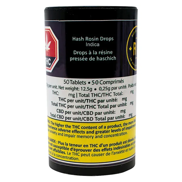 Image for Hash Rosin Drops Indica, cannabis capsules, softgels by Rosin Heads