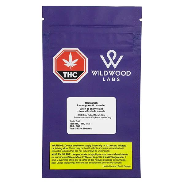 Image for Hempstick Lemongrass & Lavender, cannabis all products by Wildwood Labs