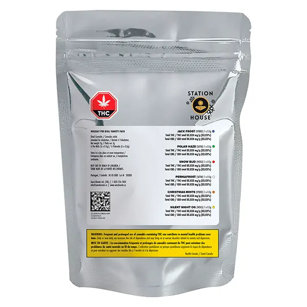 Holiday 6-Pack Pre-Roll (Pre-Rolls) by Station House