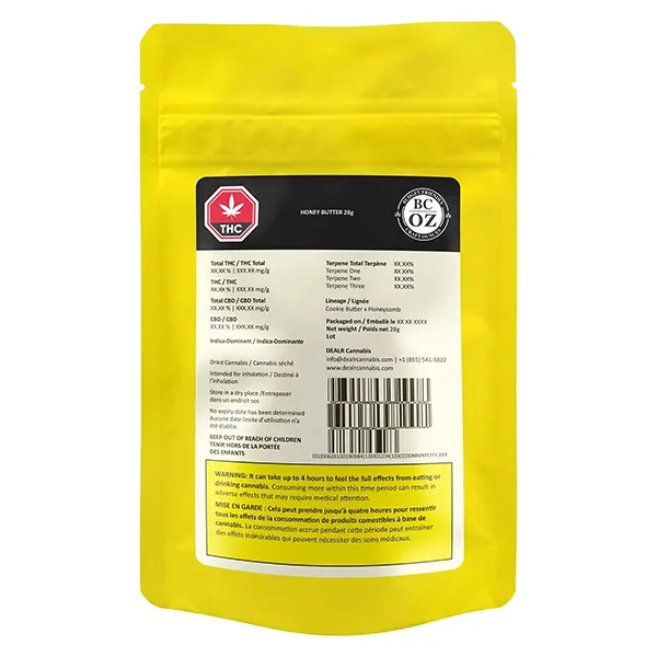 Image for Honey Butter, cannabis dried flower by BC OZ
