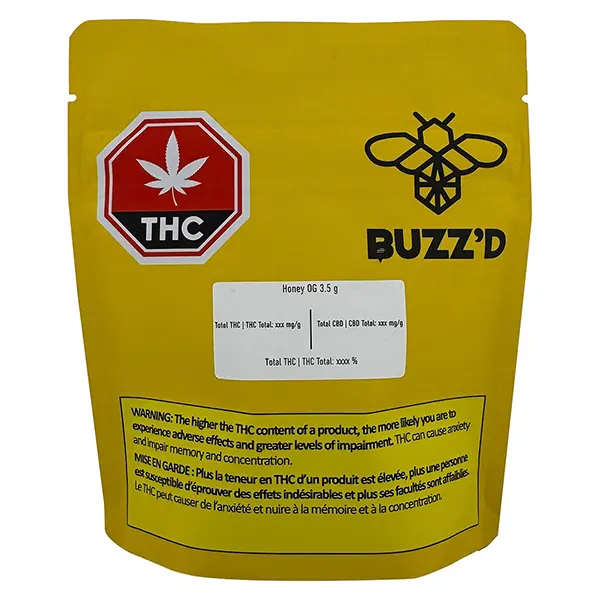 Image for Honey OG, cannabis all products by Buzz'd
