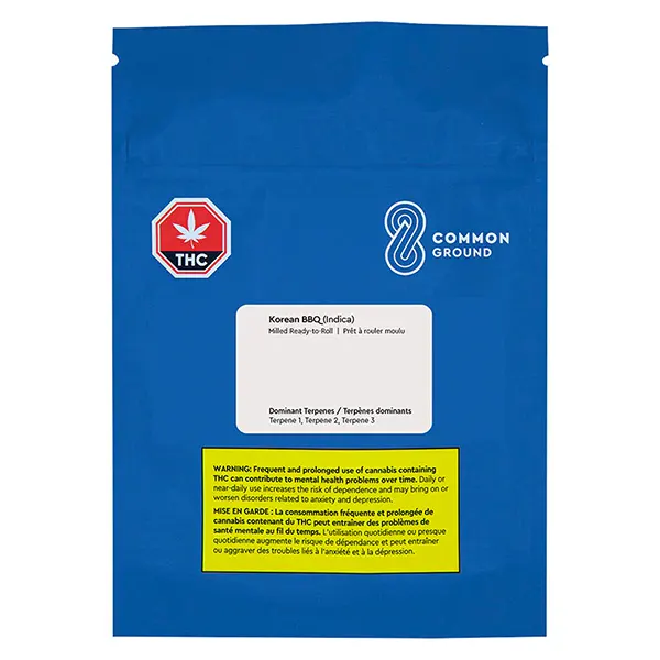 Korean BBQ Milled Ready-to-Roll (Milled Flower) by Common Ground