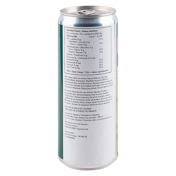 Image for Lemonade Iced Tea, cannabis sparkling water by Summit