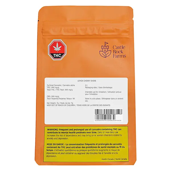 Lemon Cherry Sherb (Dried Flower) by Castle Rock Farms