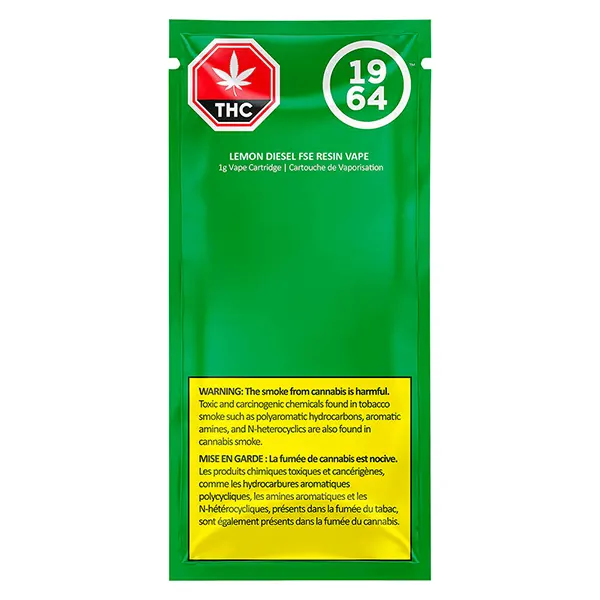 Image for Lemon Diesel FSE Resin 510 Thread Cartridge, cannabis all products by 1964