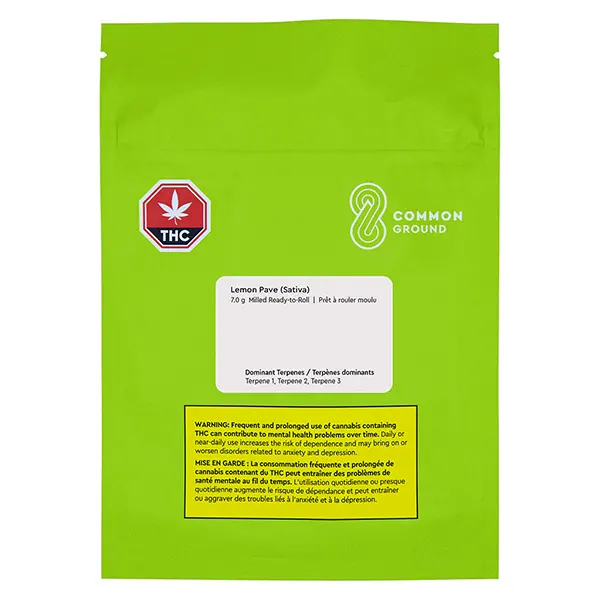 Lemon Pave Milled Ready-to-Roll (Milled Flower) by Common Ground