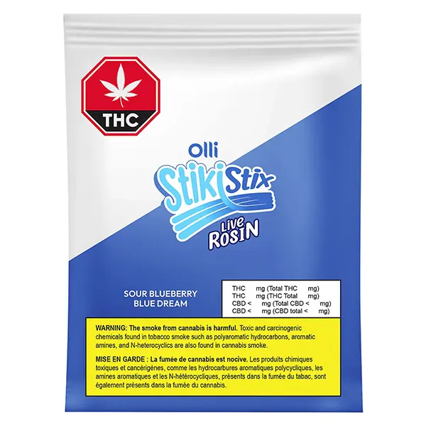 Image for Live Rosin Sour Blueberry Blue Dream, cannabis all products by Stikistix