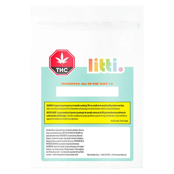Image for Malibooya All-In-One, cannabis all products by Litti.