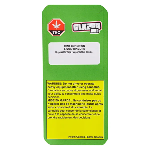 Mint Condition Liquid Diamond AIO Disposable (Disposable Vapes) by BOLD