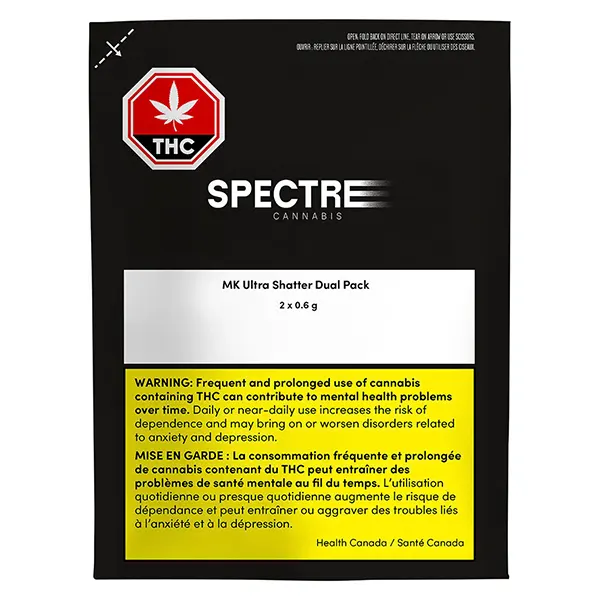 Image for MK Ultra Shatter Dual Pack, cannabis shatter, wax by Spectre Cannabis
