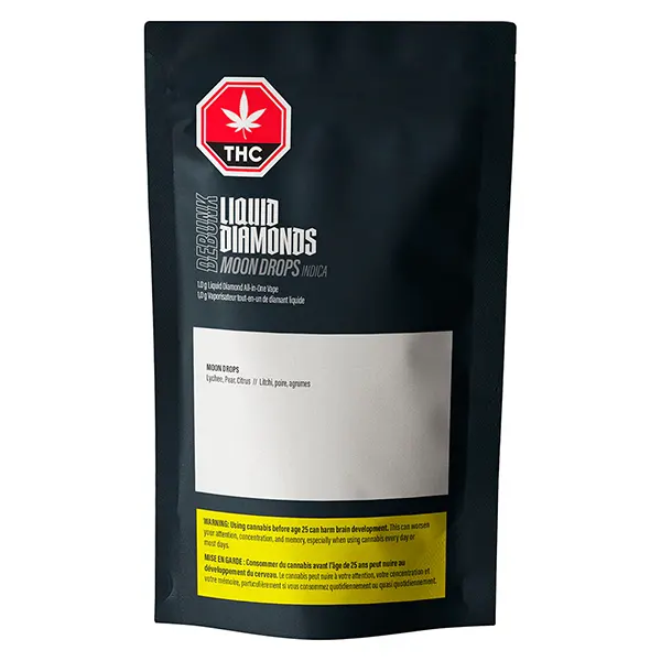 Image for Moon Drops Liquid Diamonds AIO Vape, cannabis all products by Debunk