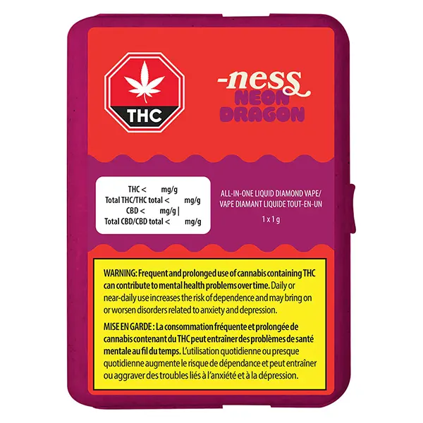 Neon Dragon Liquid Diamonds AIO Vape (Disposable Vapes) by NESS