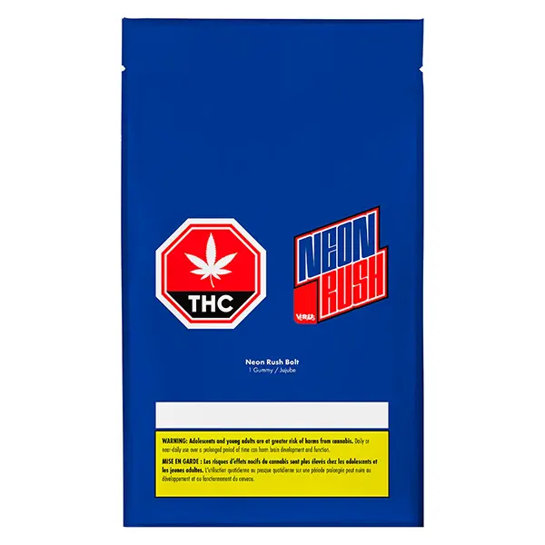 Image for Neon Rush Bolt Gummy, cannabis all products by Versus