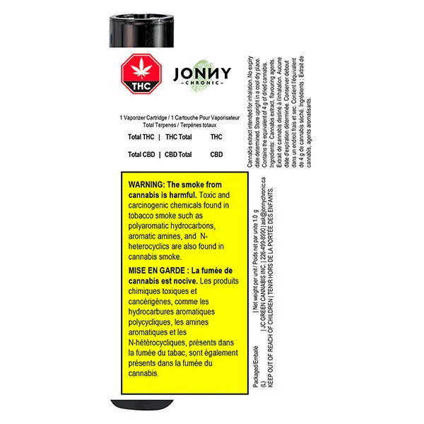 Image for Northern Lights Liquid Diamonds 510 Thread Cartridge, cannabis all products by Jonny Chronic