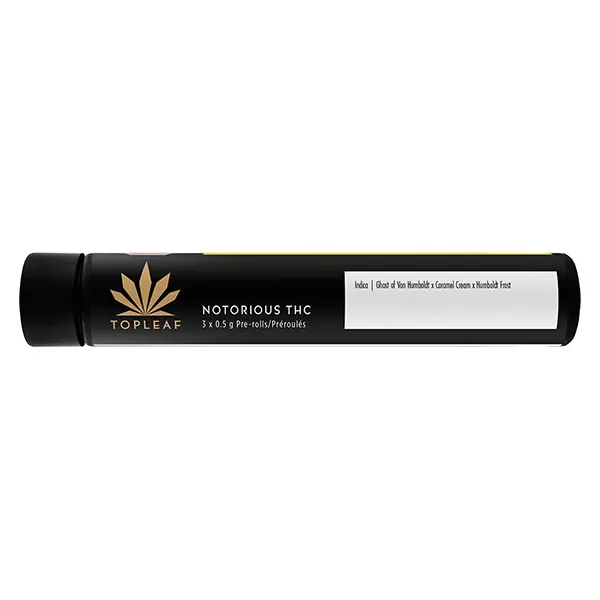 Notorious THC Pre-roll (Pre-Rolls) by Top Leaf