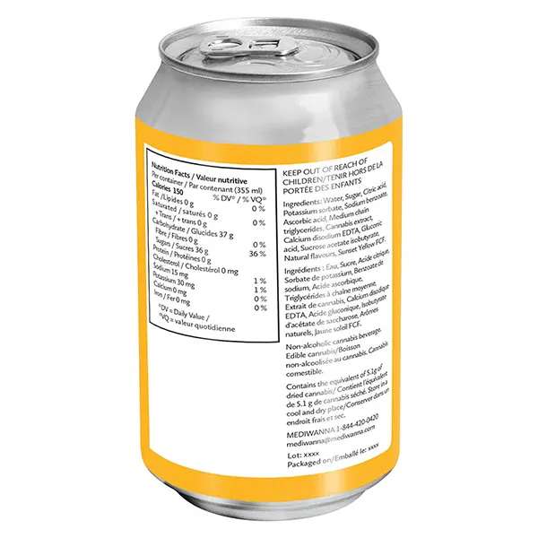 Orange (Soft Drinks) by Bubble Kush