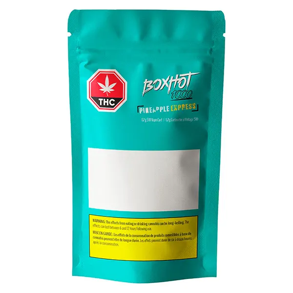 Image for Pineapple Express 510 Thread Cartridge, cannabis 510 cartridges by BoxHot