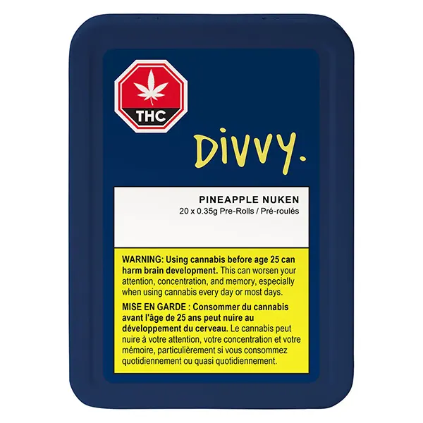 Image for Pineapple Nuken Pre-Roll, cannabis pre-rolls by Divvy