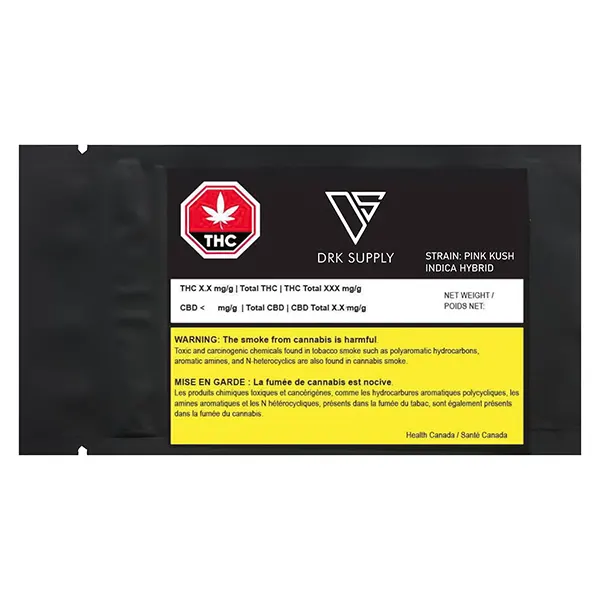 Image for Pink Kush, cannabis dried flower by DRK Supply