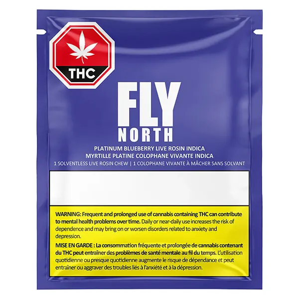 Image for Platinum Blueberry Indica, cannabis all products by Fly North