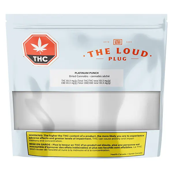 Platinum Punch (Dried Flower) by The Loud Plug