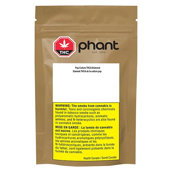 Pop Culture Flavoured THCa Diamonds - Vanilla Cream (Resin, Rosin) by Phant