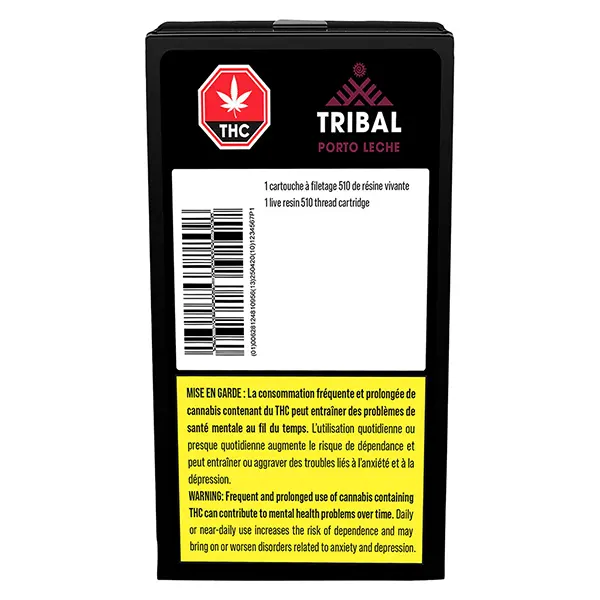 Porto Leche Live Resin 510 Thread Cartridge (510 Cartridges) by Tribal