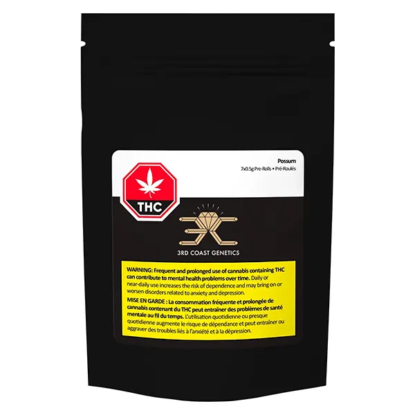 Image for Possum Pre-Roll, cannabis all products by 3rd Coast Genetics