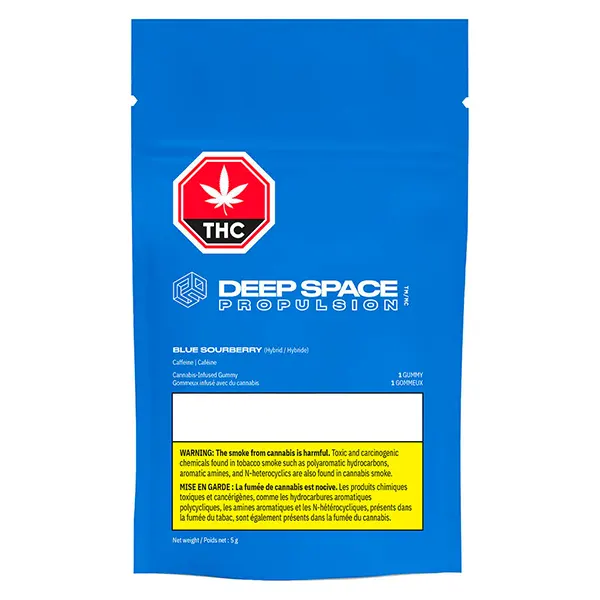 Image for Propulsion Blue Sourberry, cannabis gummies by Deep Space