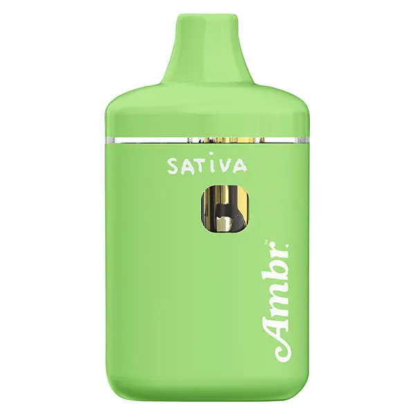 Image for Sativa Tropical Ice Liquid Diamond Disposable, cannabis disposable vapes by AMBR