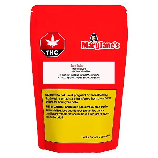 Secret Strains (Dried Flower) by MaryJane's