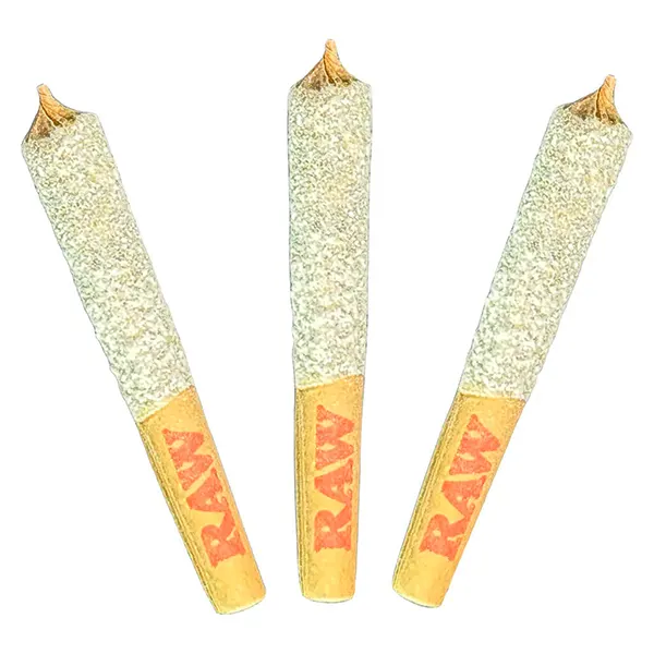Image for Sour Blueberry 50's+ Triple Infused Pre-Roll, cannabis all products by Dab Bods