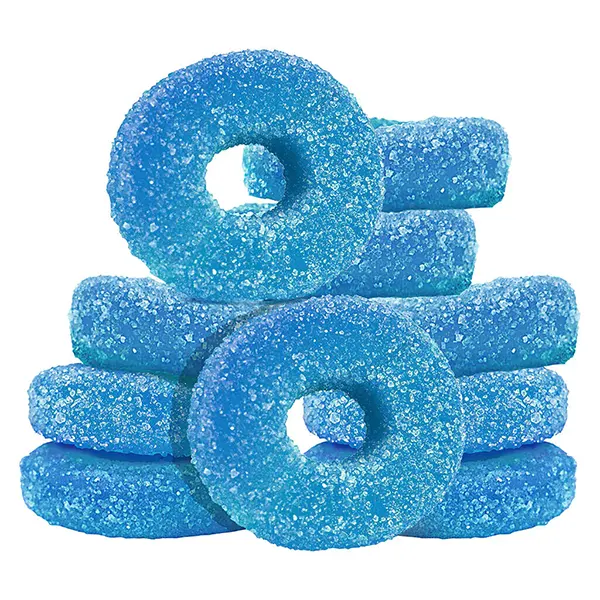 Image for 100 THC Multipack Blue Raspberry Gummies